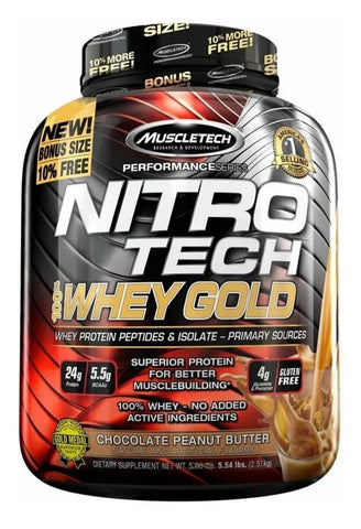Nitrotech Whey gold  5.5 lbs